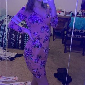 pick floral dress